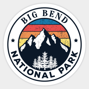 Big bend national park texas Sticker